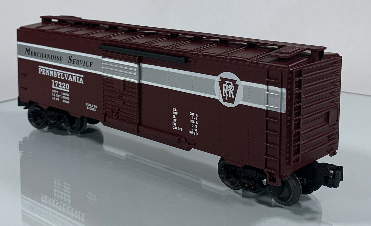 LIONEL • STD O GAUGE • 1996 Pennsylvania Merchandise 6-17220 • NEW OLD STOCK