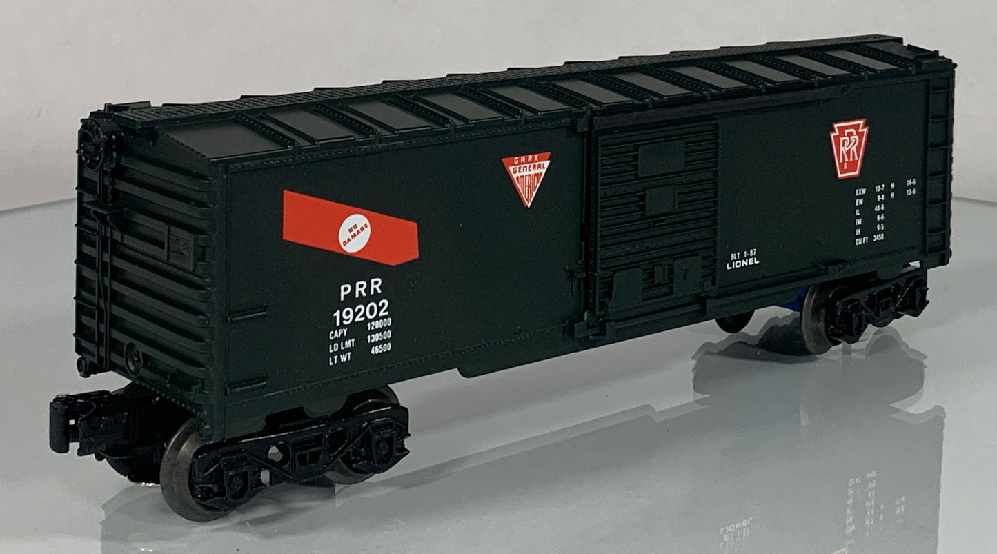 LIONEL • O GAUGE • 1987 Pennsylvania Boxcar 6-19202 • NEW OLD STOCK