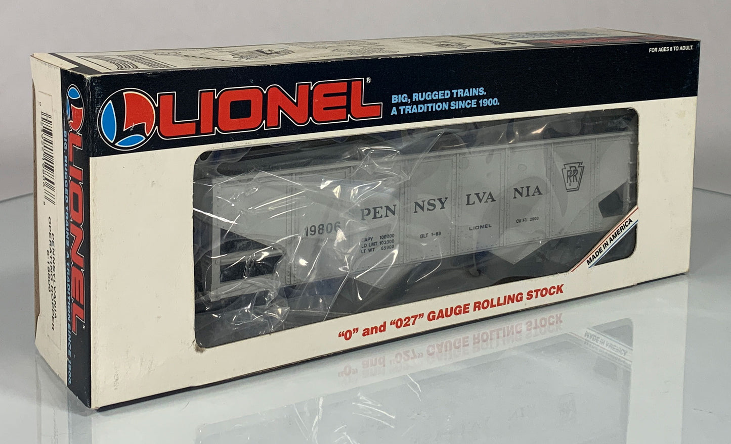 LIONEL • O GAUGE • 1988 Pennsylvania Operating Hopper 6-19806 • NEW OLD STOCK