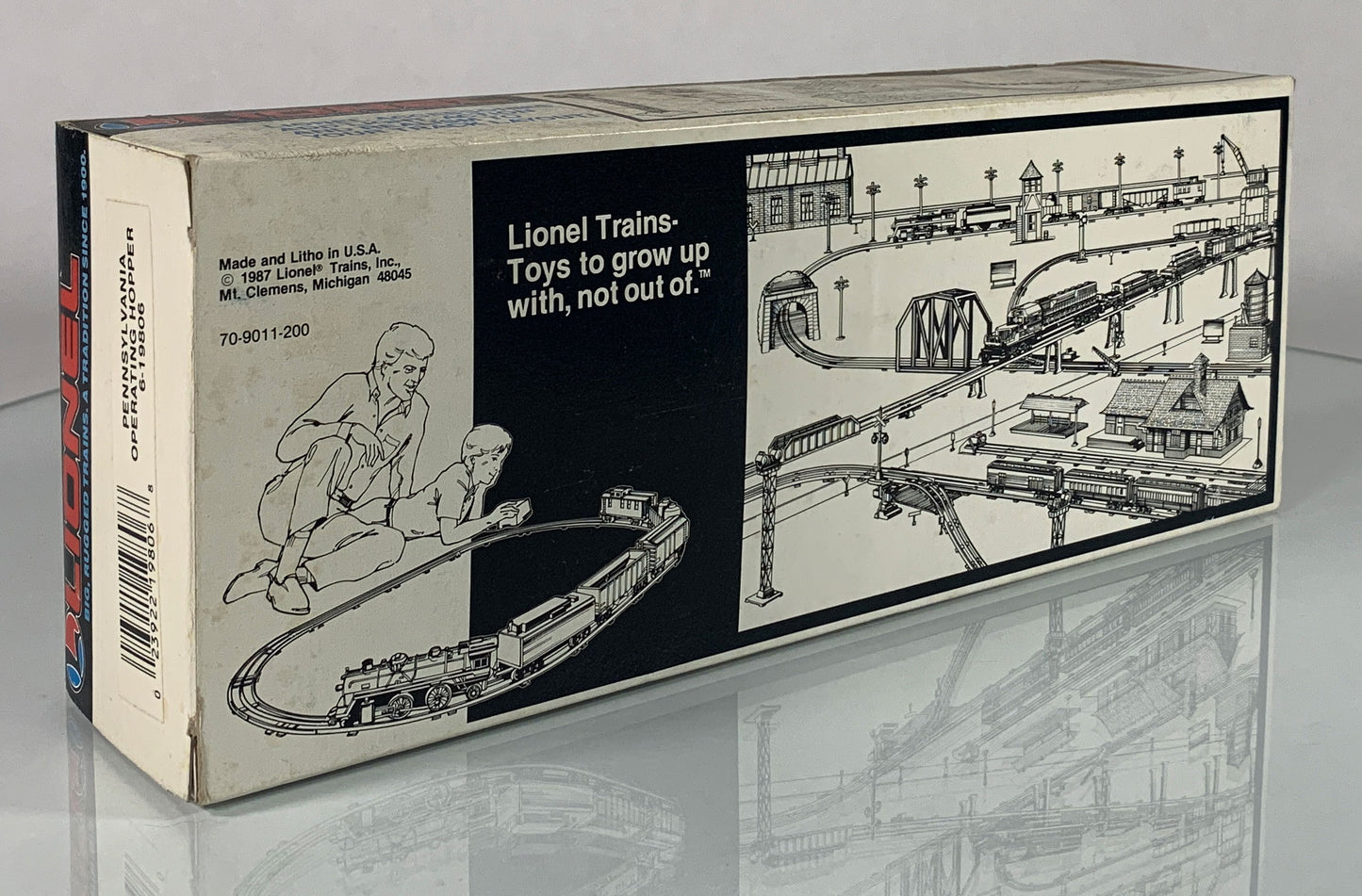 LIONEL • O GAUGE • 1988 Pennsylvania Operating Hopper 6-19806 • NEW OLD STOCK