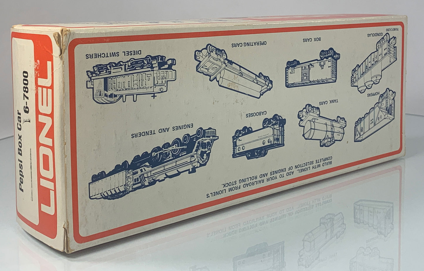 LIONEL • O GAUGE • 1976 Pepsi Boxcar 6-7800 • EX COND
