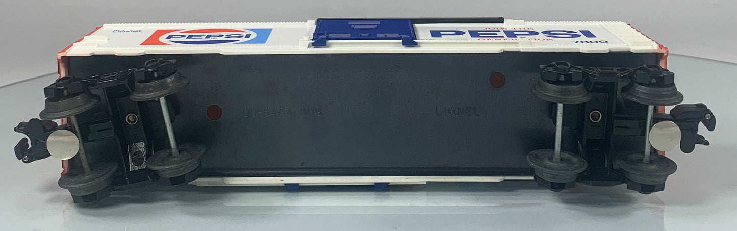 LIONEL • O GAUGE • 1976 Pepsi Boxcar 6-7800 • EX COND