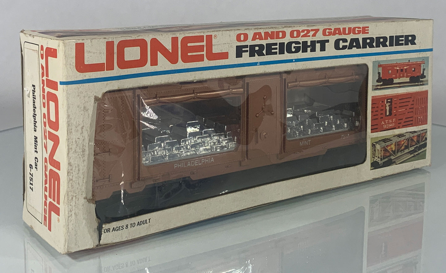 LIONEL • O GAUGE • 1982 Philadelphia Mint Car 6-7517 • NEW OLD STOCK