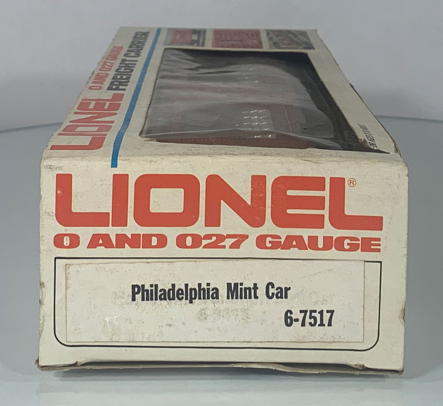 LIONEL • O GAUGE • 1982 Philadelphia Mint Car 6-7517 • NEW OLD STOCK