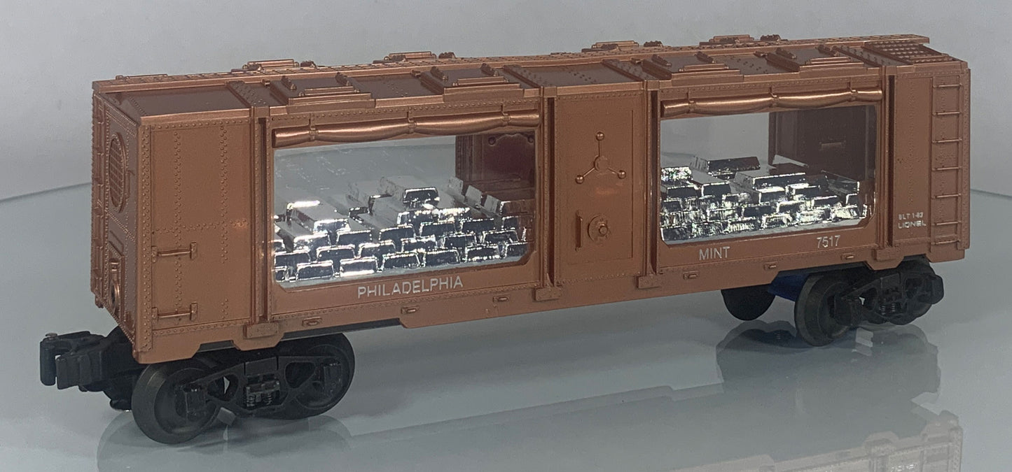 LIONEL • O GAUGE • 1982 Philadelphia Mint Car 6-7517 • NEW OLD STOCK