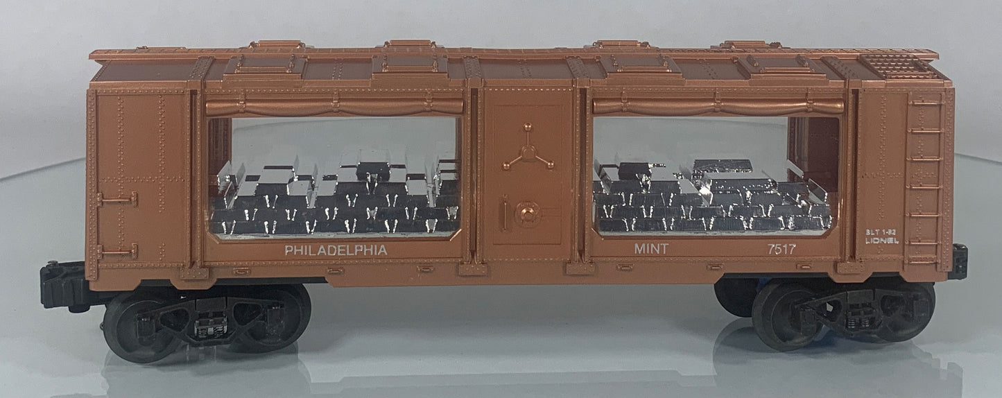 LIONEL • O GAUGE • 1982 Philadelphia Mint Car 6-7517 • NEW OLD STOCK