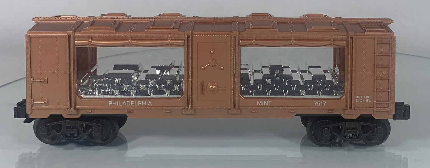 LIONEL • O GAUGE • 1982 Philadelphia Mint Car 6-7517 • NEW OLD STOCK