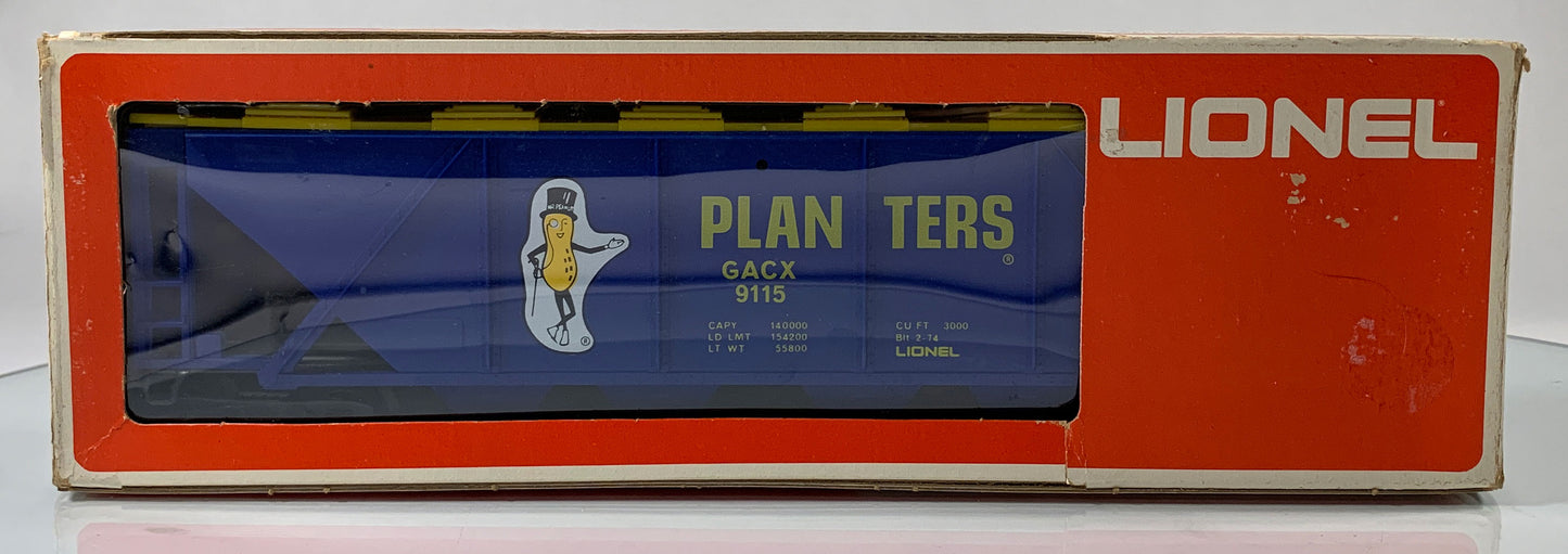 LIONEL • O GAUGE • 1974 Planters Billboard Hopper 6-9115 • NEW OLD STOCK