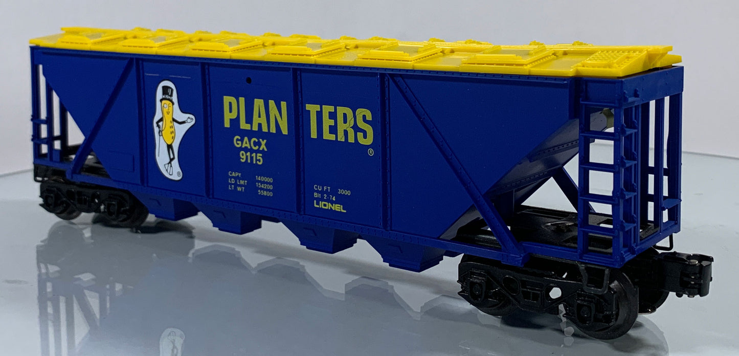 LIONEL • O GAUGE • 1974 Planters Billboard Hopper 6-9115 • NEW OLD STOCK