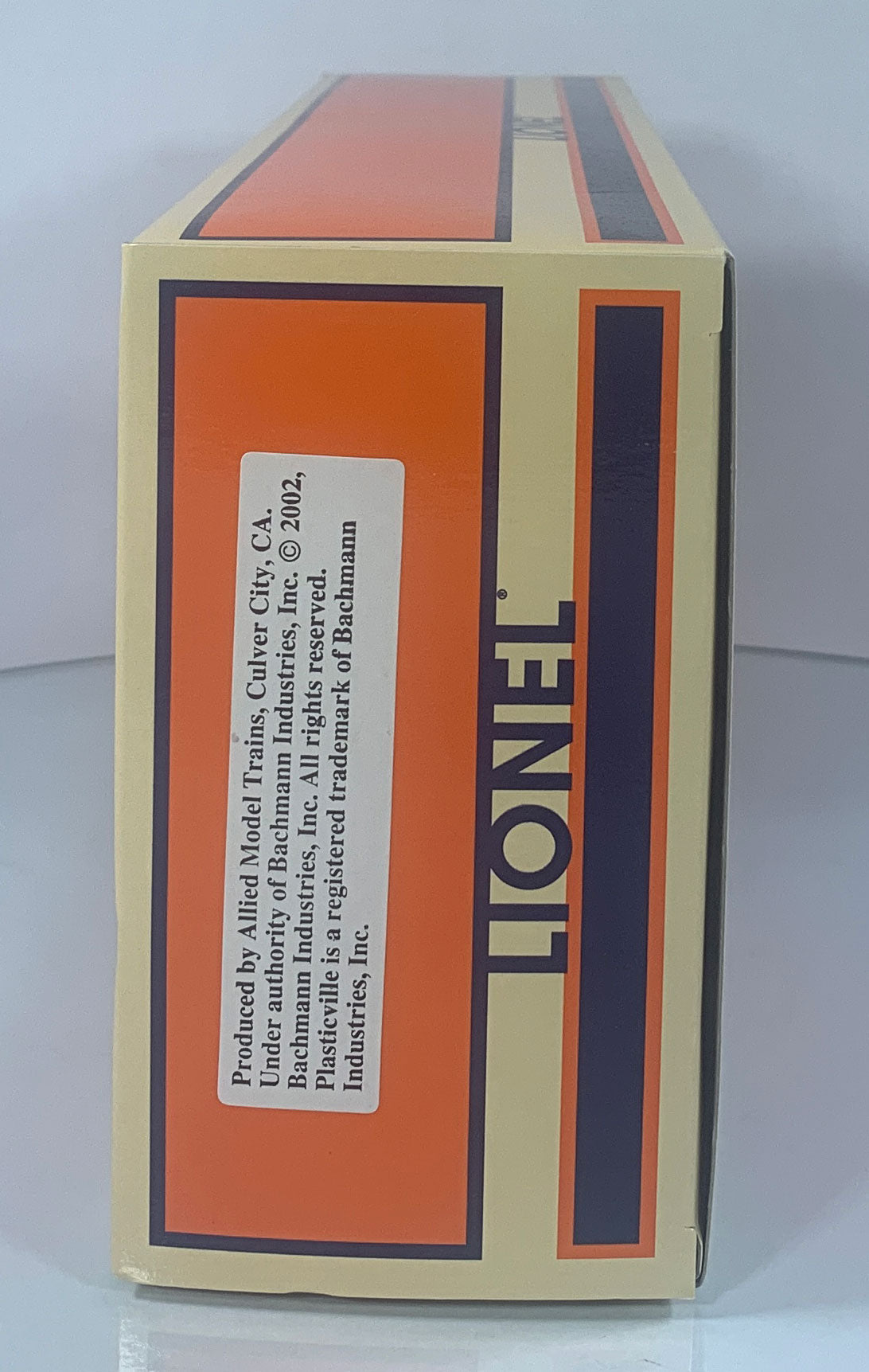 LIONEL • O GAUGE • 2002 Plasticville U.S.A. Boxcar 6-52262 • NEW OLD STOCK