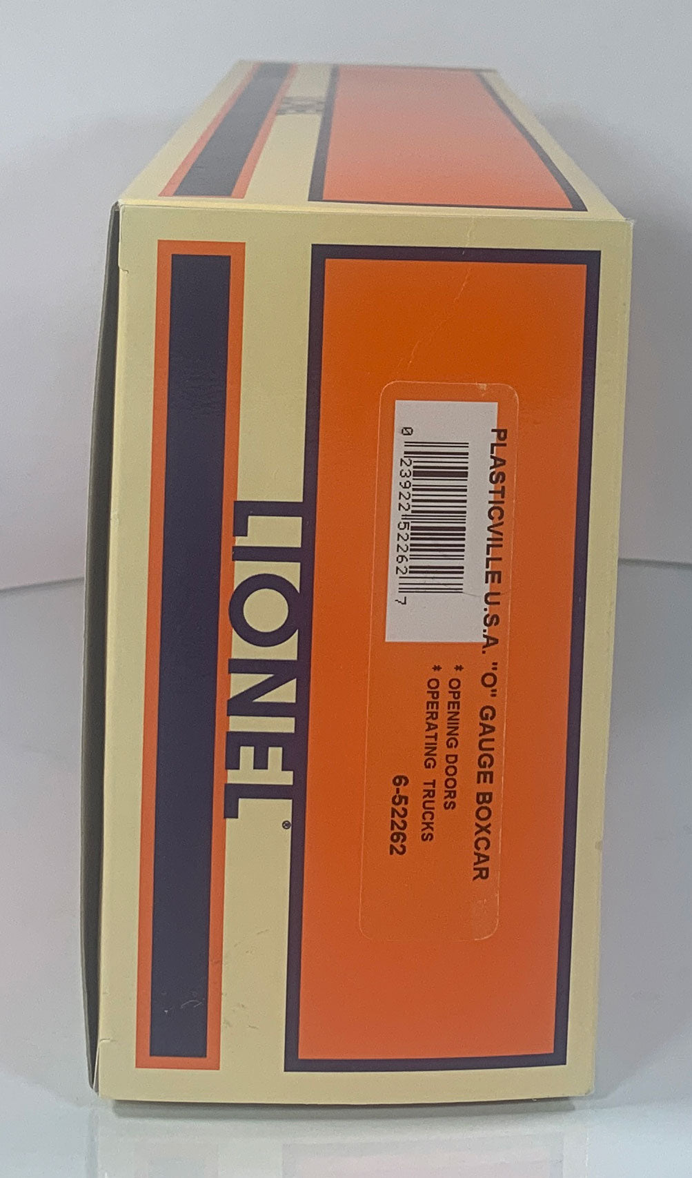 LIONEL • O GAUGE • 2002 Plasticville U.S.A. Boxcar 6-52262 • NEW OLD STOCK