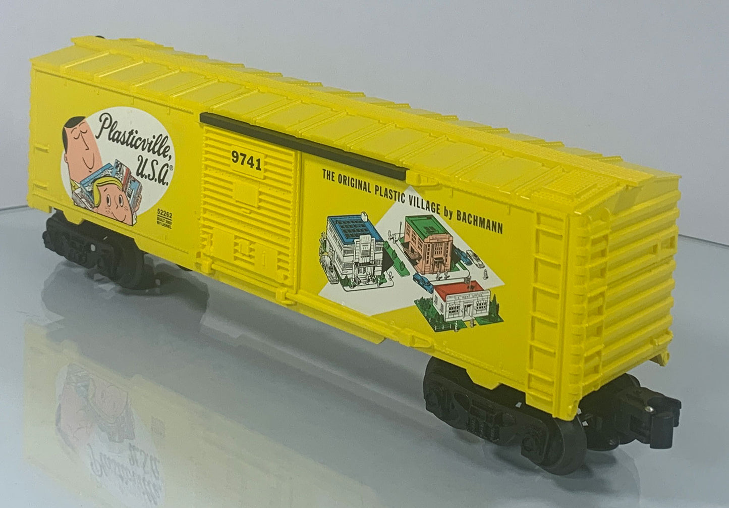 LIONEL • O GAUGE • 2002 Plasticville U.S.A. Boxcar 6-52262 • NEW OLD STOCK