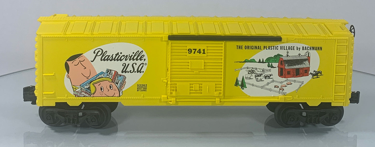 LIONEL • O GAUGE • 2002 Plasticville U.S.A. Boxcar 6-52262 • NEW OLD STOCK