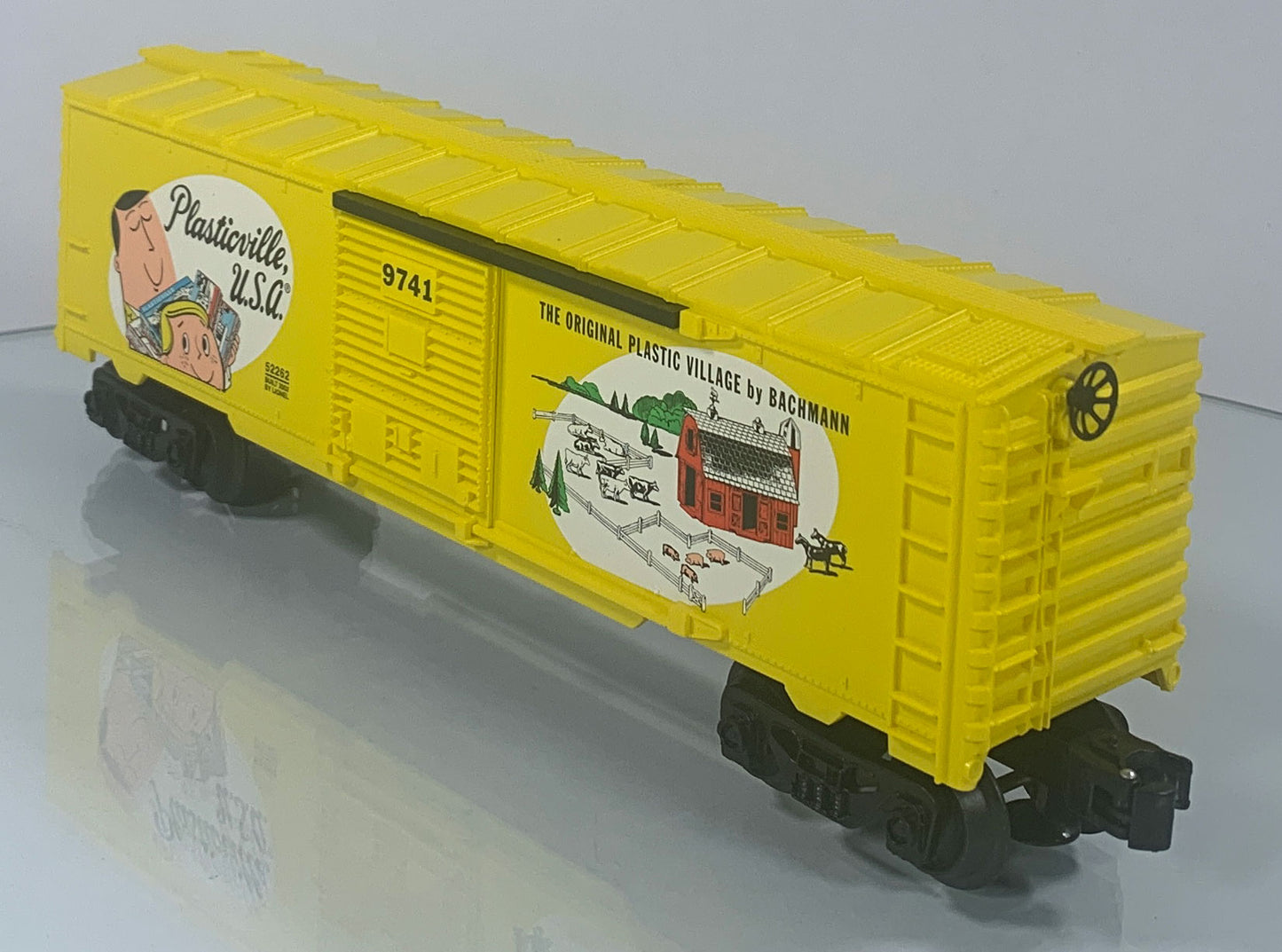 LIONEL • O GAUGE • 2002 Plasticville U.S.A. Boxcar 6-52262 • NEW OLD STOCK