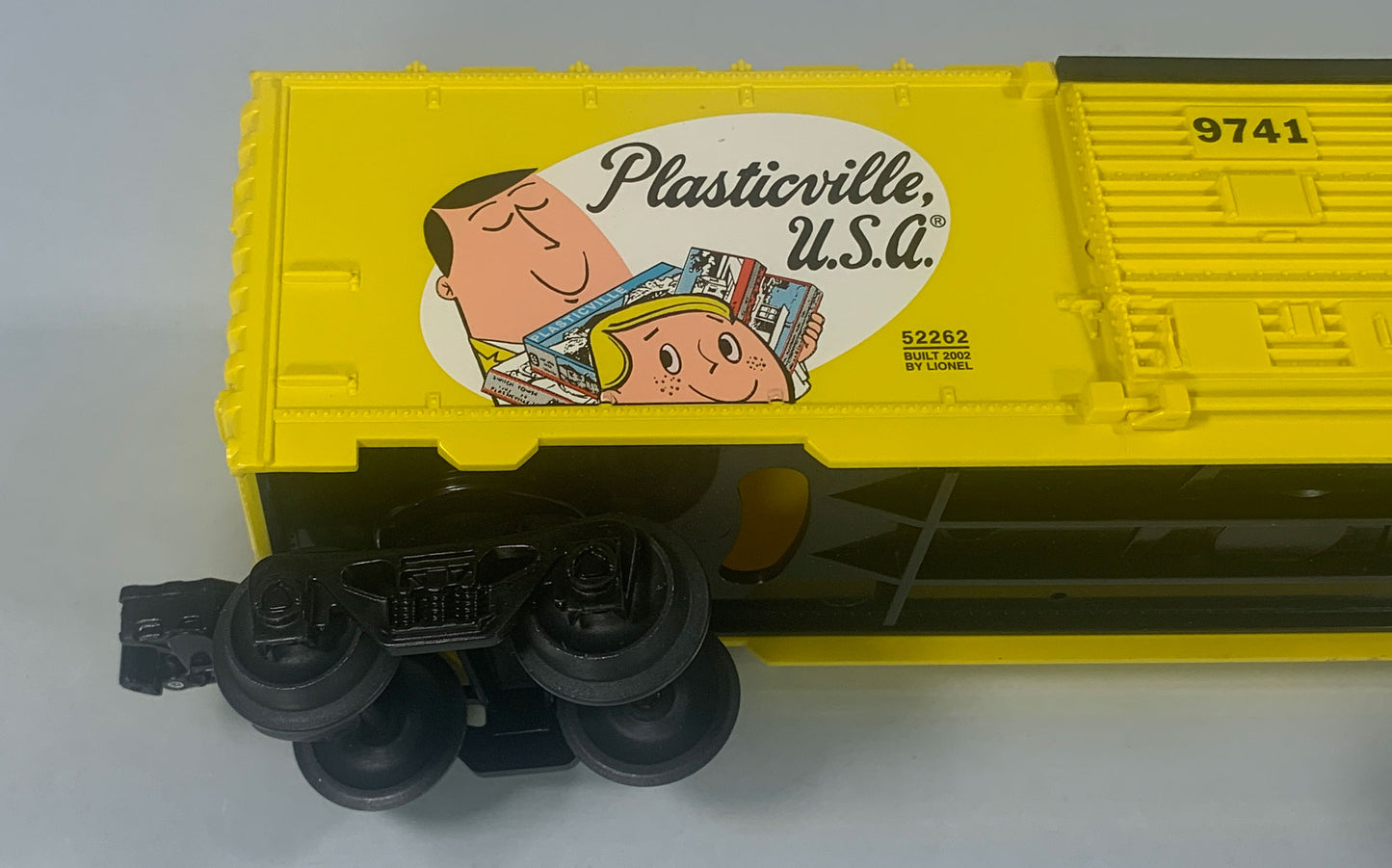 LIONEL • O GAUGE • 2002 Plasticville U.S.A. Boxcar 6-52262 • NEW OLD STOCK