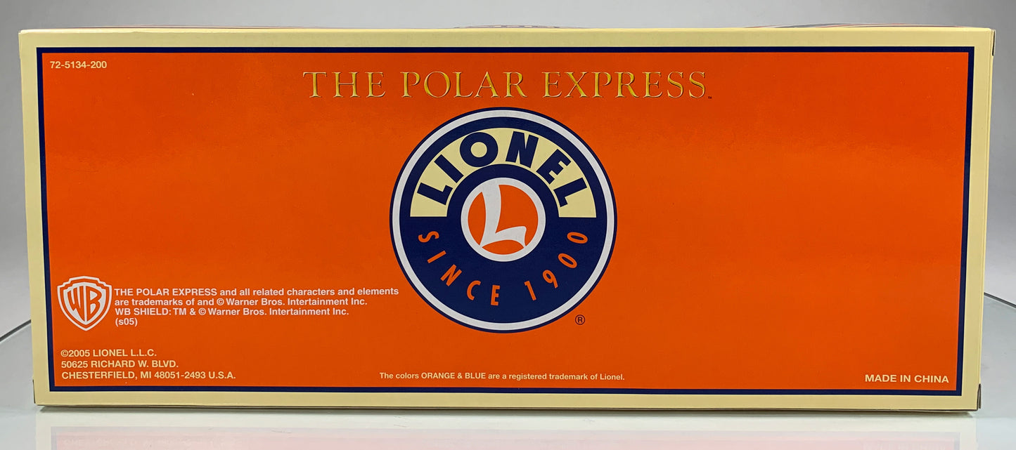 LIONEL • O GAUGE • 2005 The Polar Express Illuminated Diner Car 6-25134 • NEW OLD STOCK