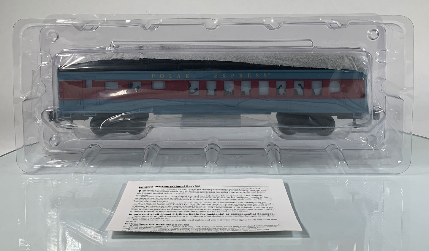LIONEL • O GAUGE • 2005 The Polar Express Illuminated Diner Car 6-25134 • NEW OLD STOCK