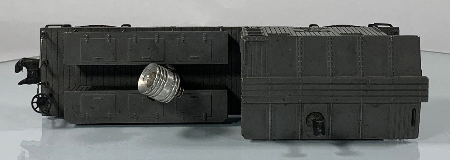 LIONEL • O GAUGE • 1946 Postwar 2420 D L & W Searchlight Work Caboose • Loose • GOOD COND