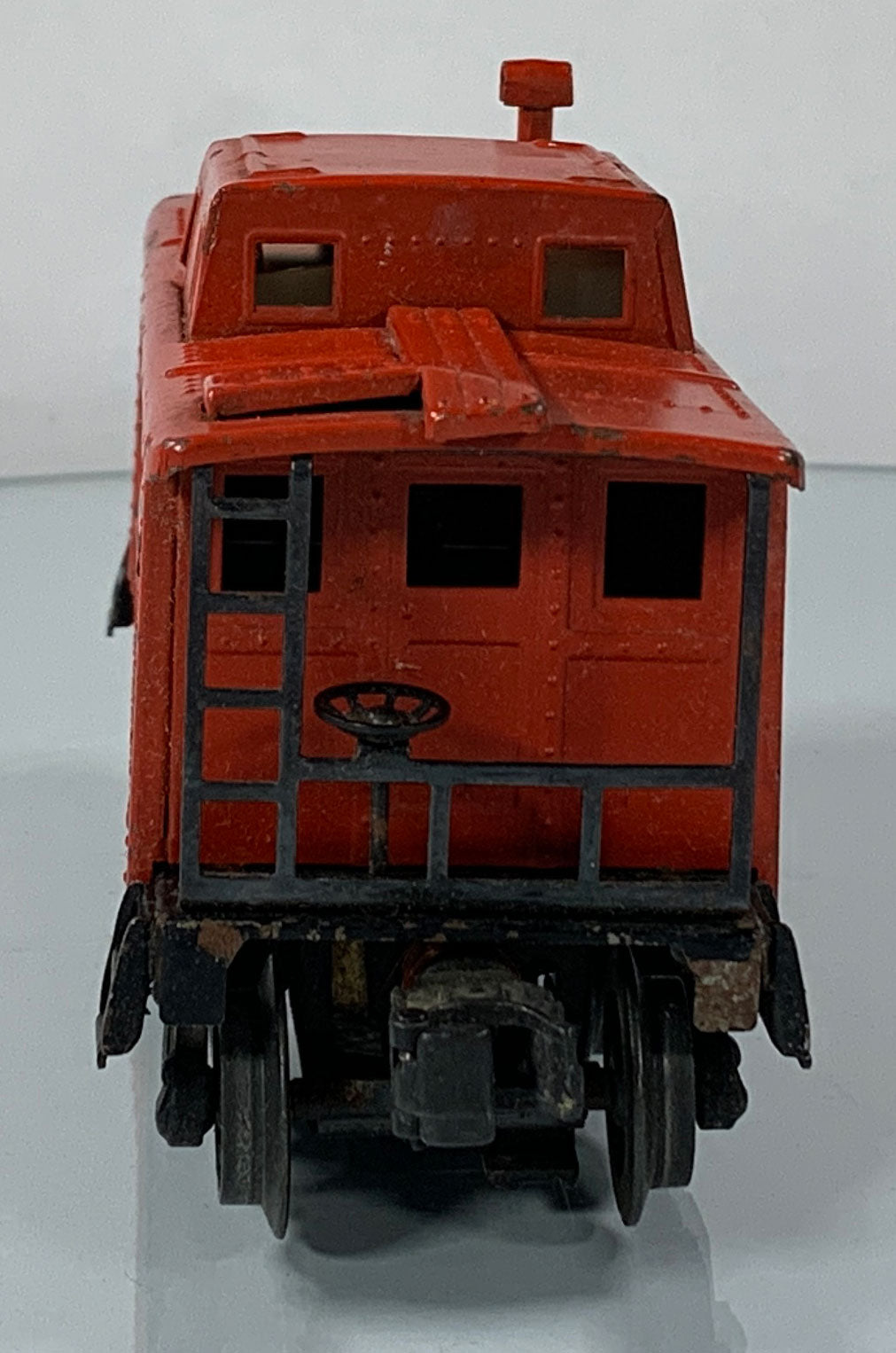 LIONEL • O GAUGE • 1945-1947 Postwar 2457 Illuminated Pennsylvania Caboose • Original Box • GOOD COND