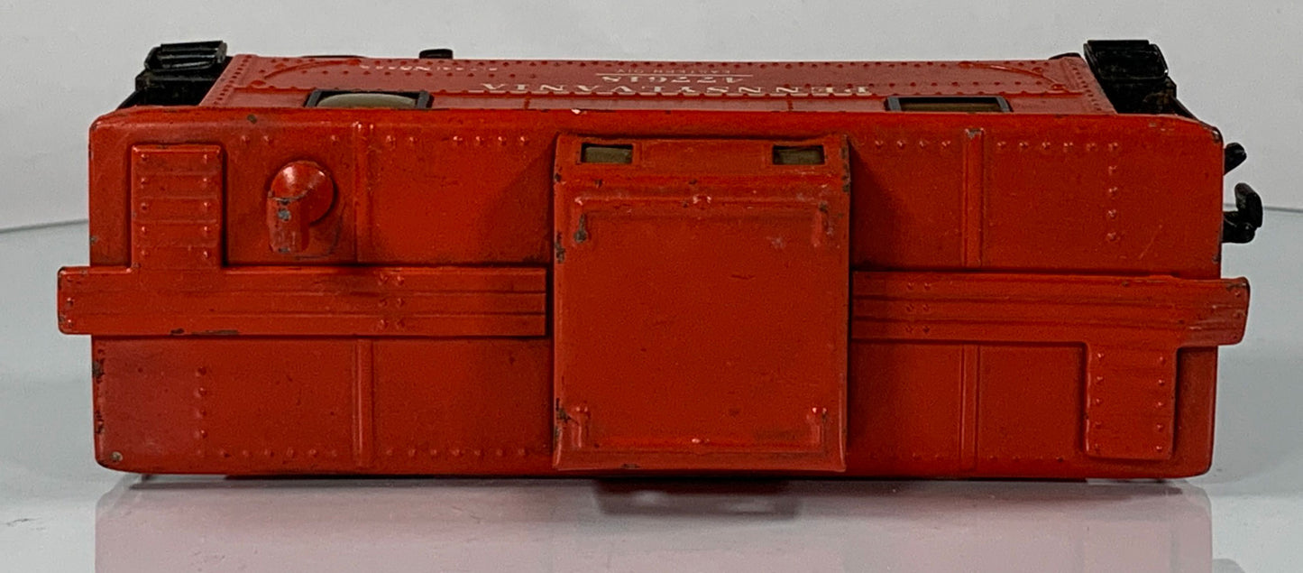 LIONEL • O GAUGE • 1945-1947 Postwar 2457 Illuminated Pennsylvania Caboose • Original Box • GOOD COND