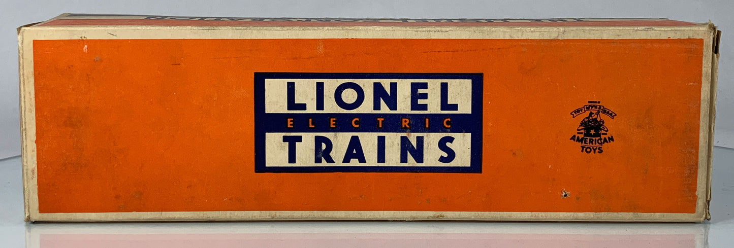 LIONEL • O GAUGE • 1956-1958 Postwar 3494-275 State of Maine Operating Boxcar w Orig Box • EX COND