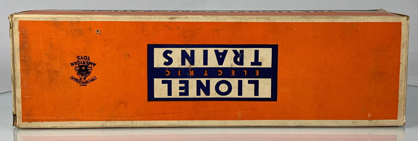 LIONEL • O GAUGE • 1956-1958 Postwar 3494-275 State of Maine Operating Boxcar w Orig Box • EX COND