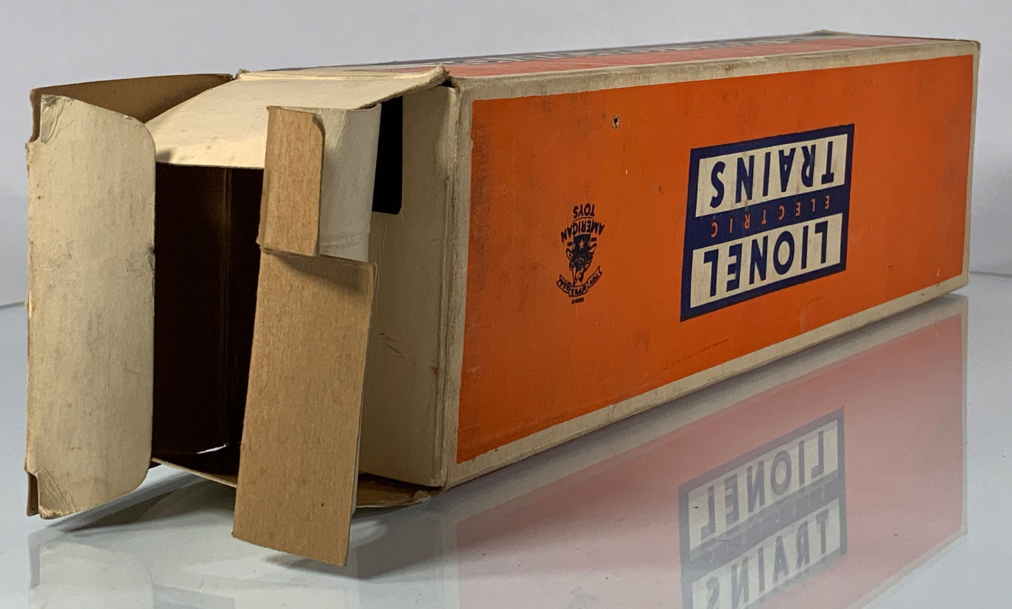 LIONEL • O GAUGE • 1956-1958 Postwar 3494-275 State of Maine Operating Boxcar w Orig Box • EX COND