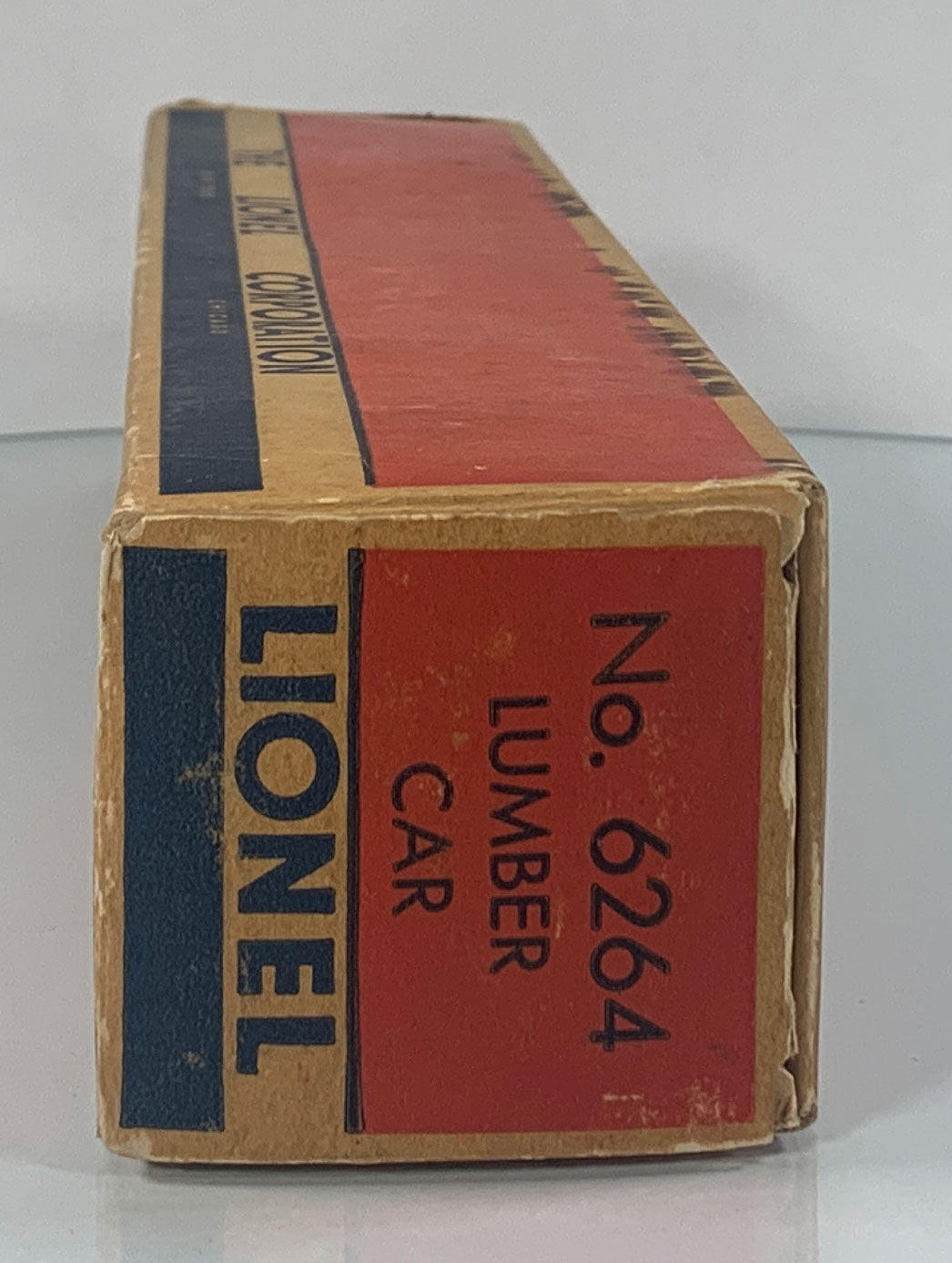 LIONEL • O GAUGE • 1957 Postwar 6264 Lumber Car • Original Box • VERY GOOD COND
