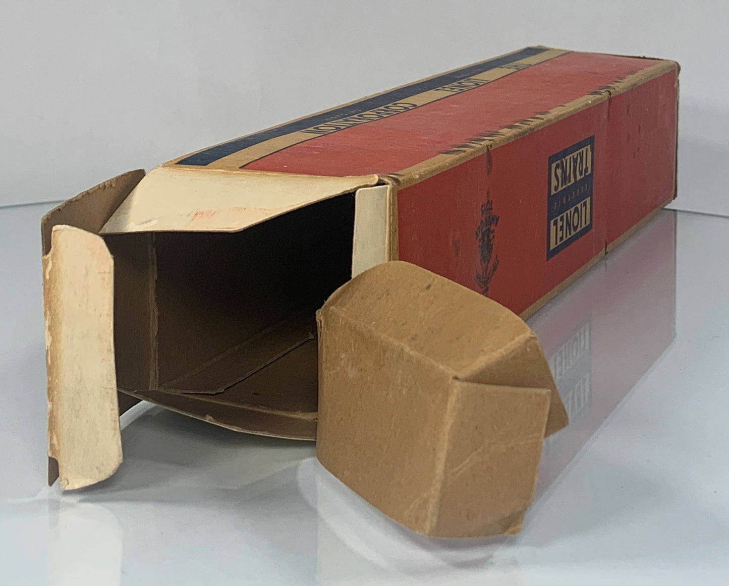 LIONEL • O GAUGE • 1957 Postwar 6264 Lumber Car • Original Box • VERY GOOD COND