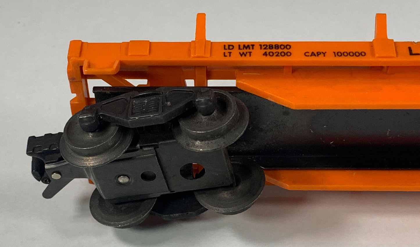 LIONEL • O GAUGE • 1955-1957 Postwar 6362 Rail Truck Car • Original Box • LIKE NEW COND