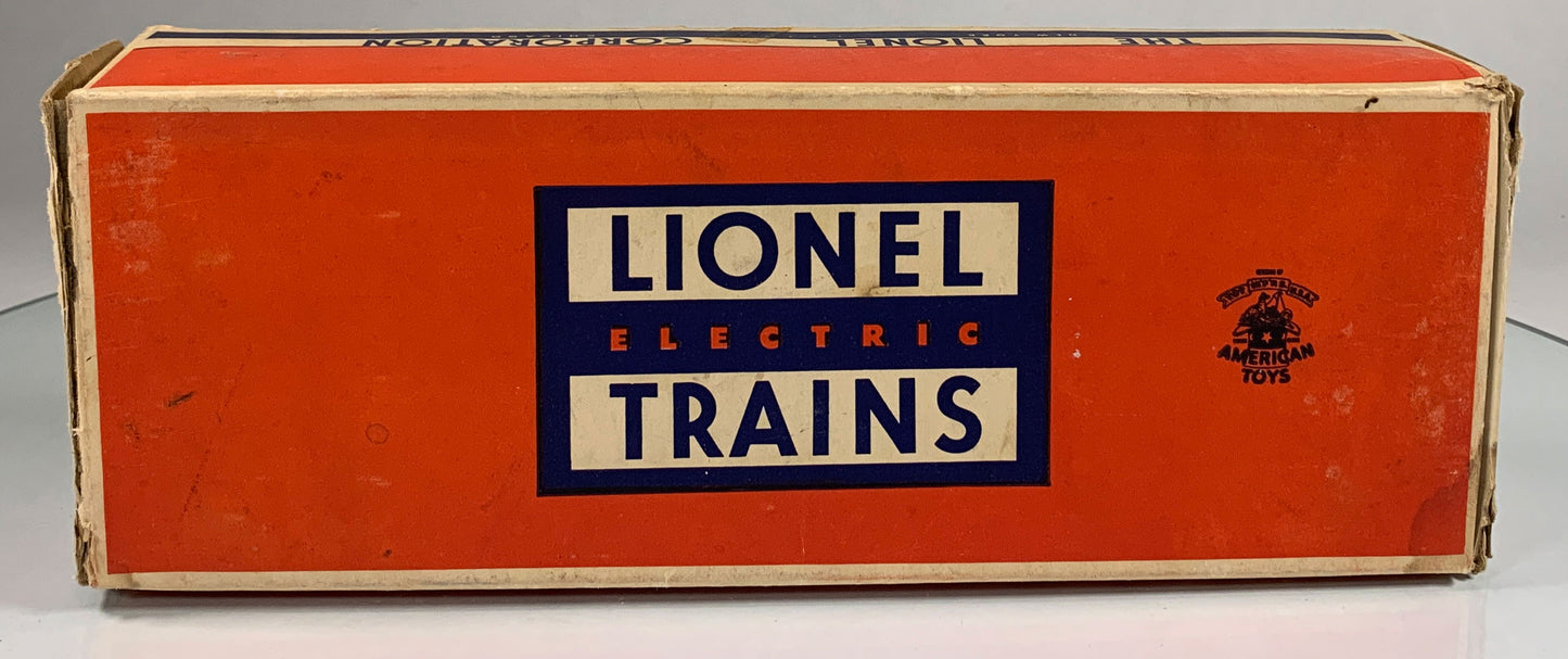 LIONEL • O GAUGE • 1957-59 Postwar 6414 Evans Automobile Car • Original Box • EX COND