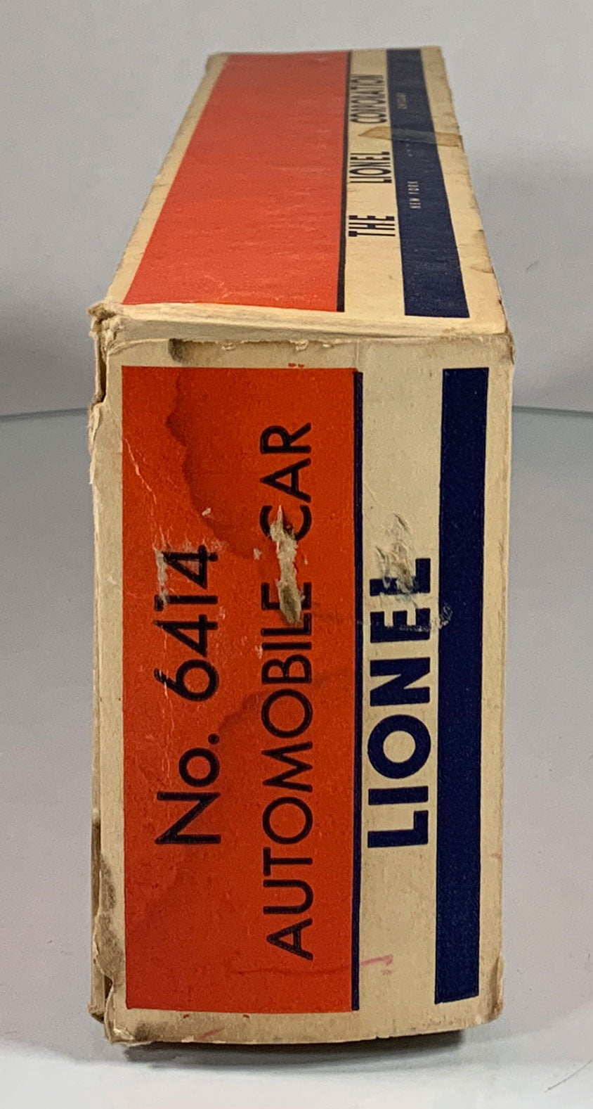 LIONEL • O GAUGE • 1957-59 Postwar 6414 Evans Automobile Car • Original Box • EX COND