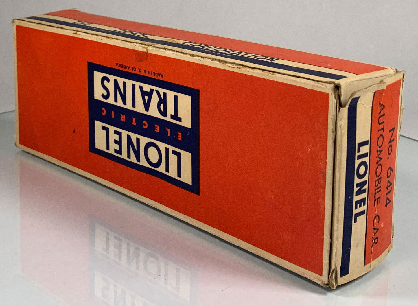 LIONEL • O GAUGE • 1957-59 Postwar 6414 Evans Automobile Car • Original Box • EX COND