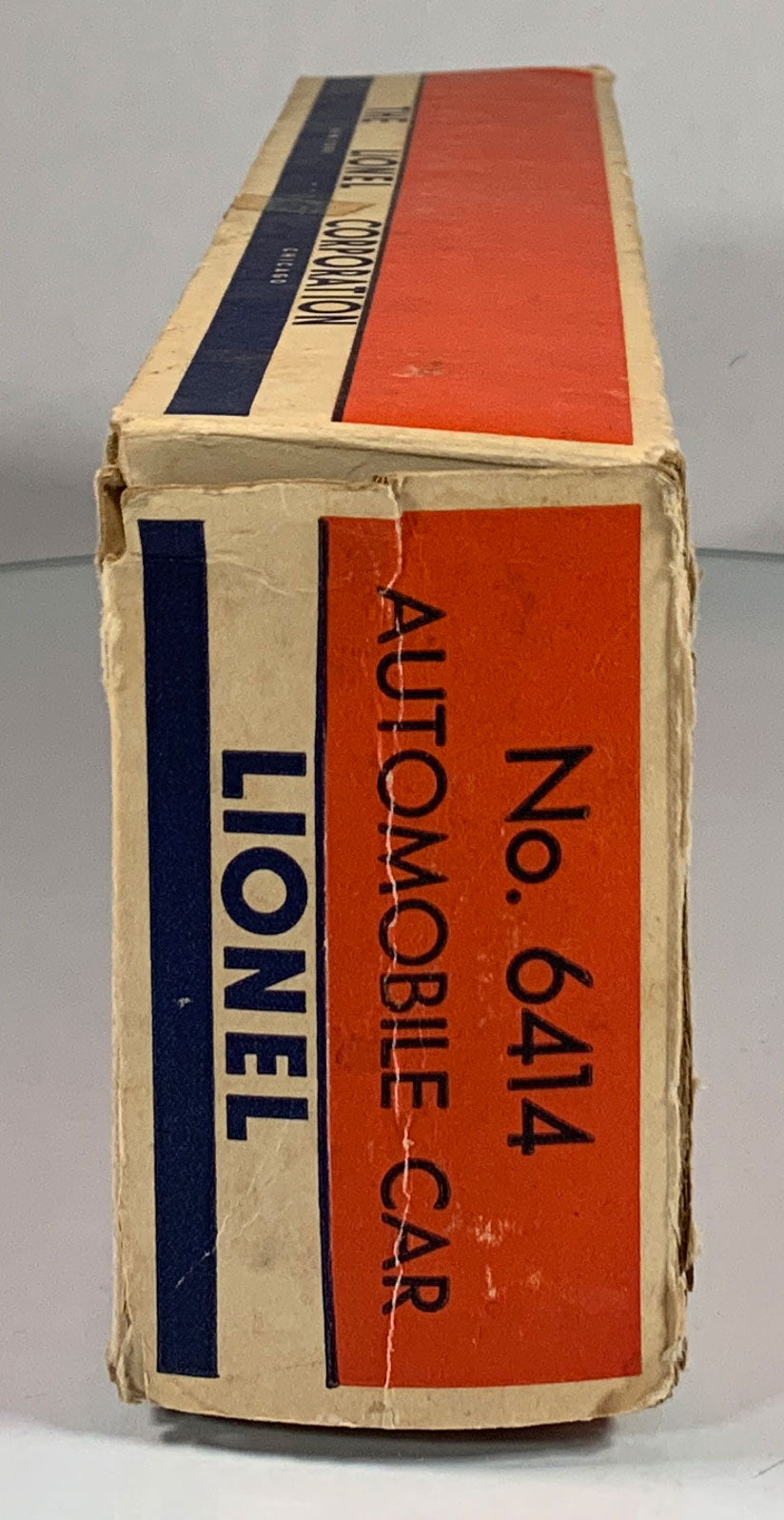 LIONEL • O GAUGE • 1957-59 Postwar 6414 Evans Automobile Car • Original Box • EX COND