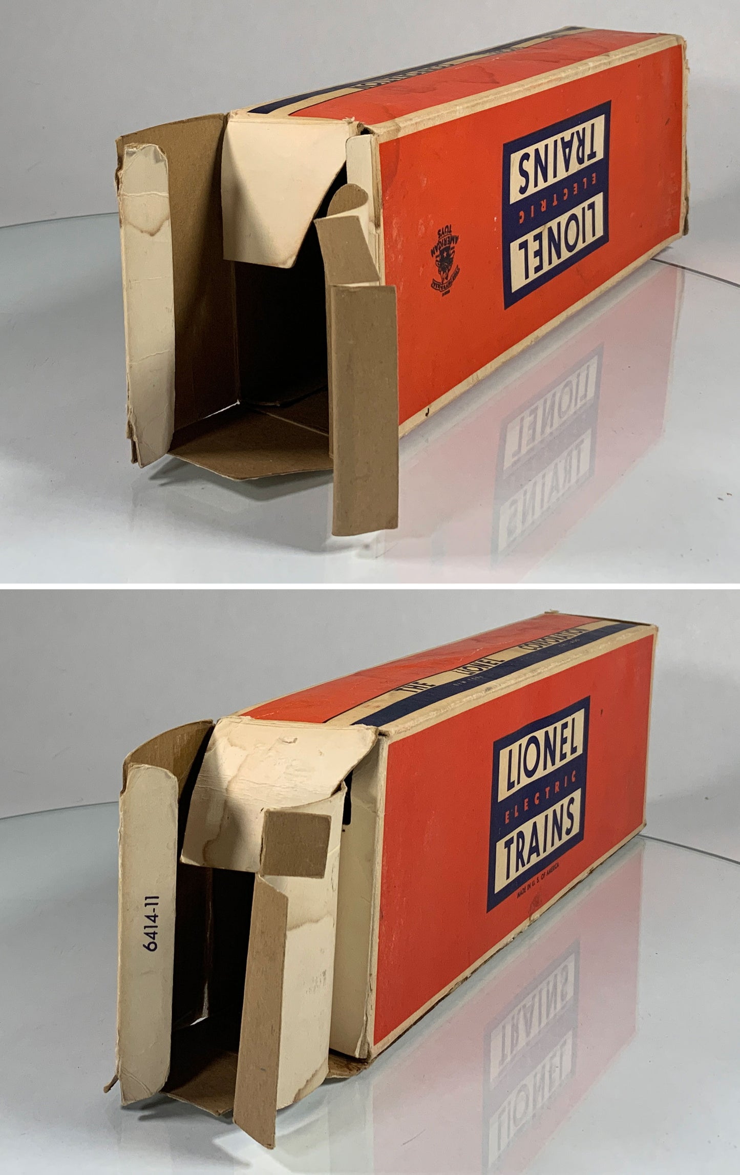LIONEL • O GAUGE • 1957-59 Postwar 6414 Evans Automobile Car • Original Box • EX COND