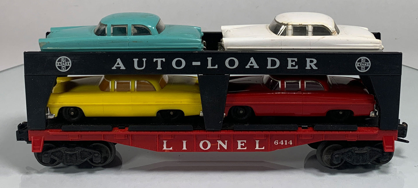 LIONEL • O GAUGE • 1957-59 Postwar 6414 Evans Automobile Car • Original Box • EX COND