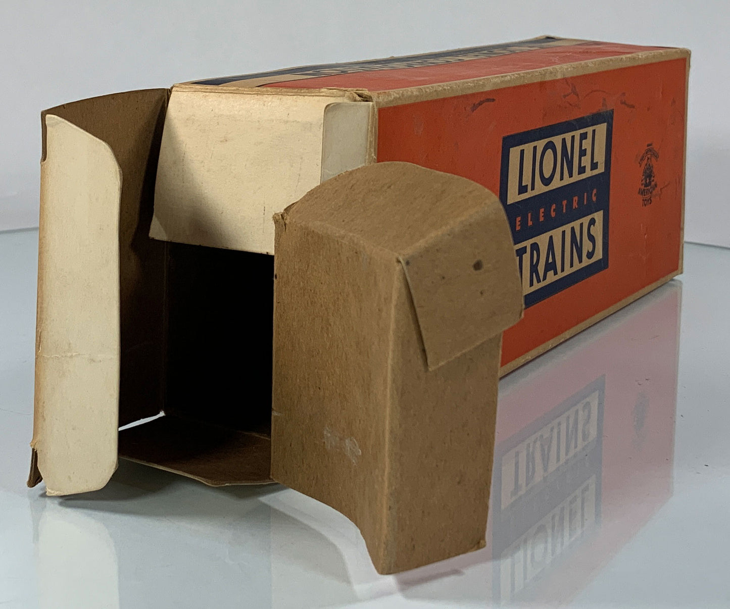 LIONEL • O GAUGE • 1954 Postwar 6417-50 Illuminated Lehigh Valley Caboose • Original Box • EXCELLENT COND