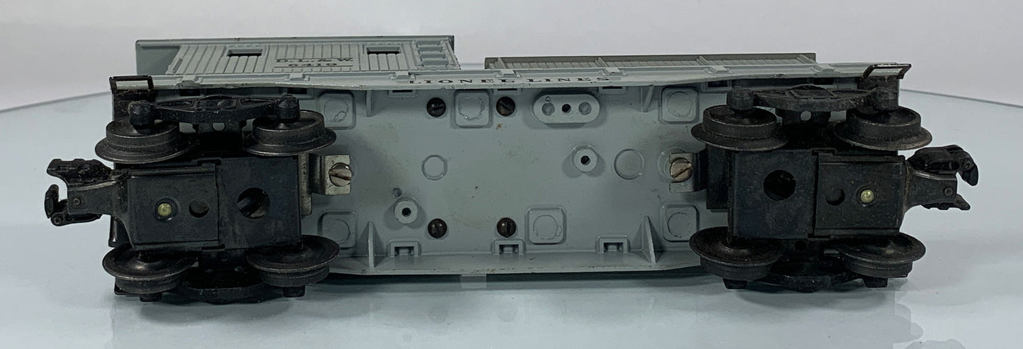 LIONEL • O GAUGE • 1952-1955 Postwar 6419 D L & W Wrecking Car Caboose • Original Box • EXCELLENT COND
