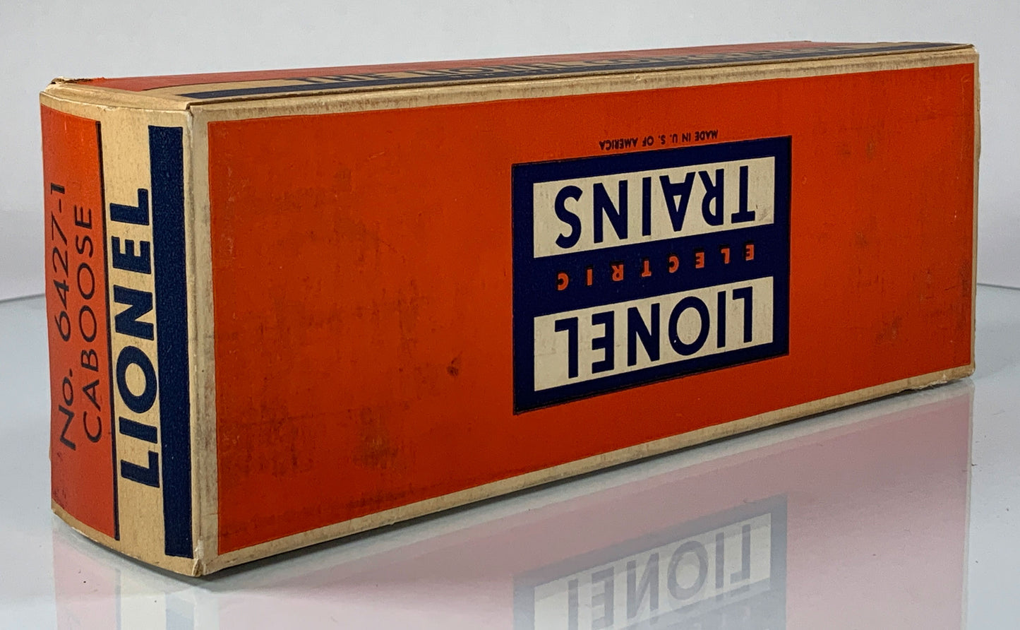 LIONEL • O GAUGE • 1956-1960 Postwar 6427-1 Illuminated Caboose • Original Box • EXCELLENT COND