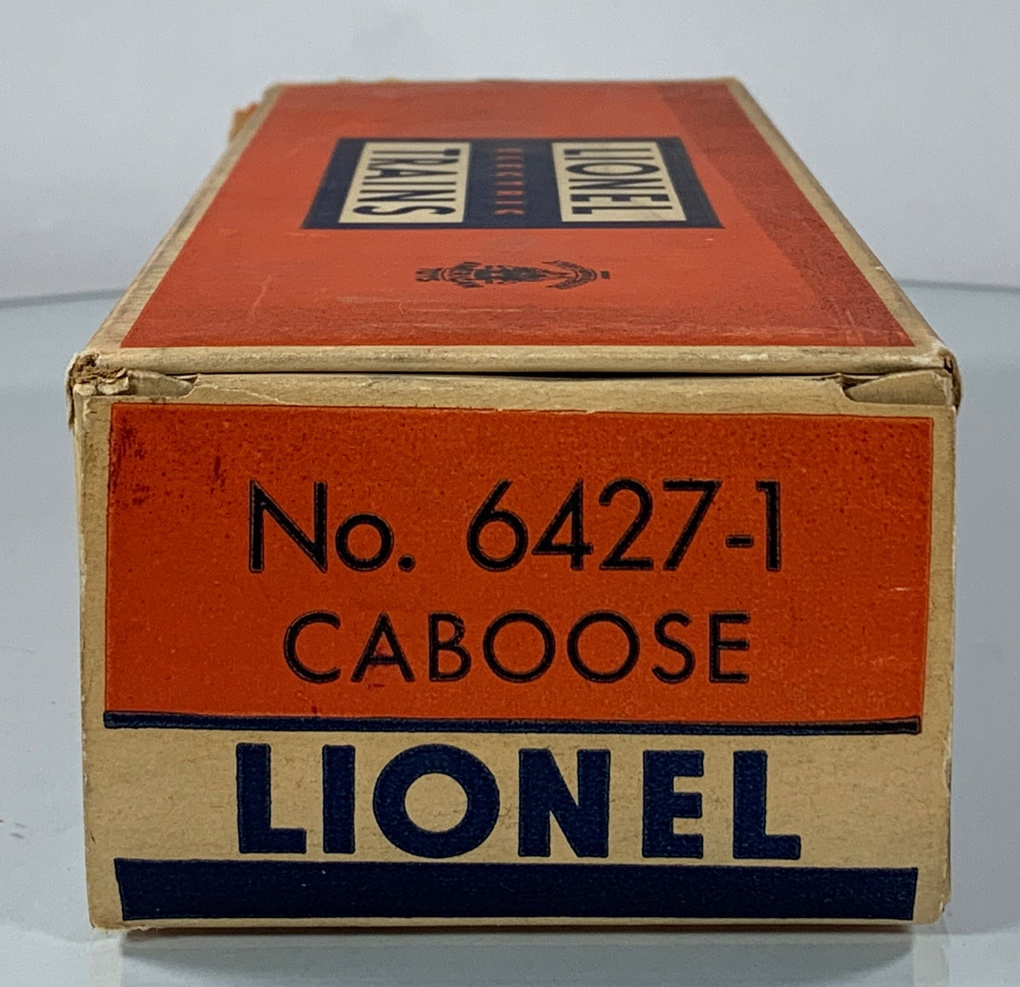 LIONEL • O GAUGE • 1956-1960 Postwar 6427-1 Illuminated Caboose • Original Box • EXCELLENT COND