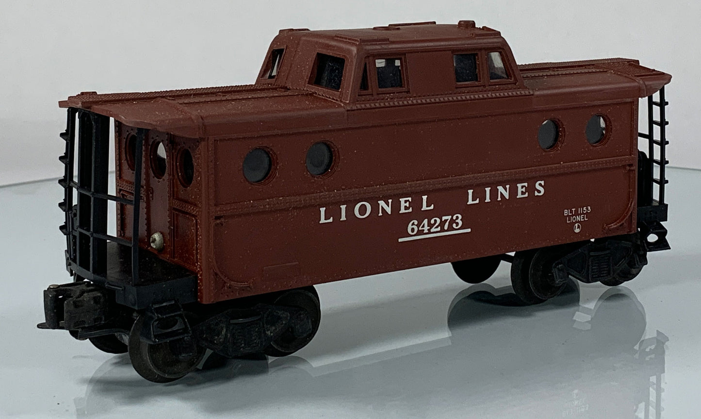 LIONEL • O GAUGE • 1956-1960 Postwar 6427-1 Illuminated Caboose • Original Box • EXCELLENT COND