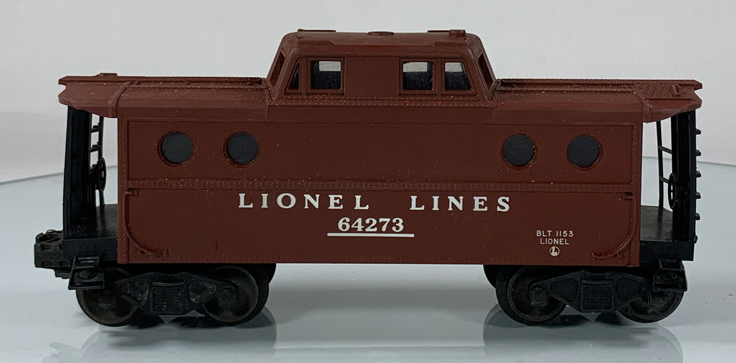 LIONEL • O GAUGE • 1956-1960 Postwar 6427-1 Illuminated Caboose • Original Box • EXCELLENT COND