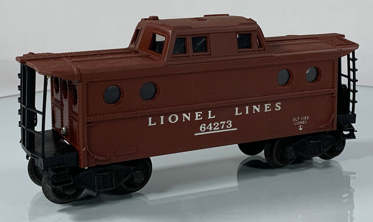 LIONEL • O GAUGE • 1956-1960 Postwar 6427-1 Illuminated Caboose • Original Box • EXCELLENT COND