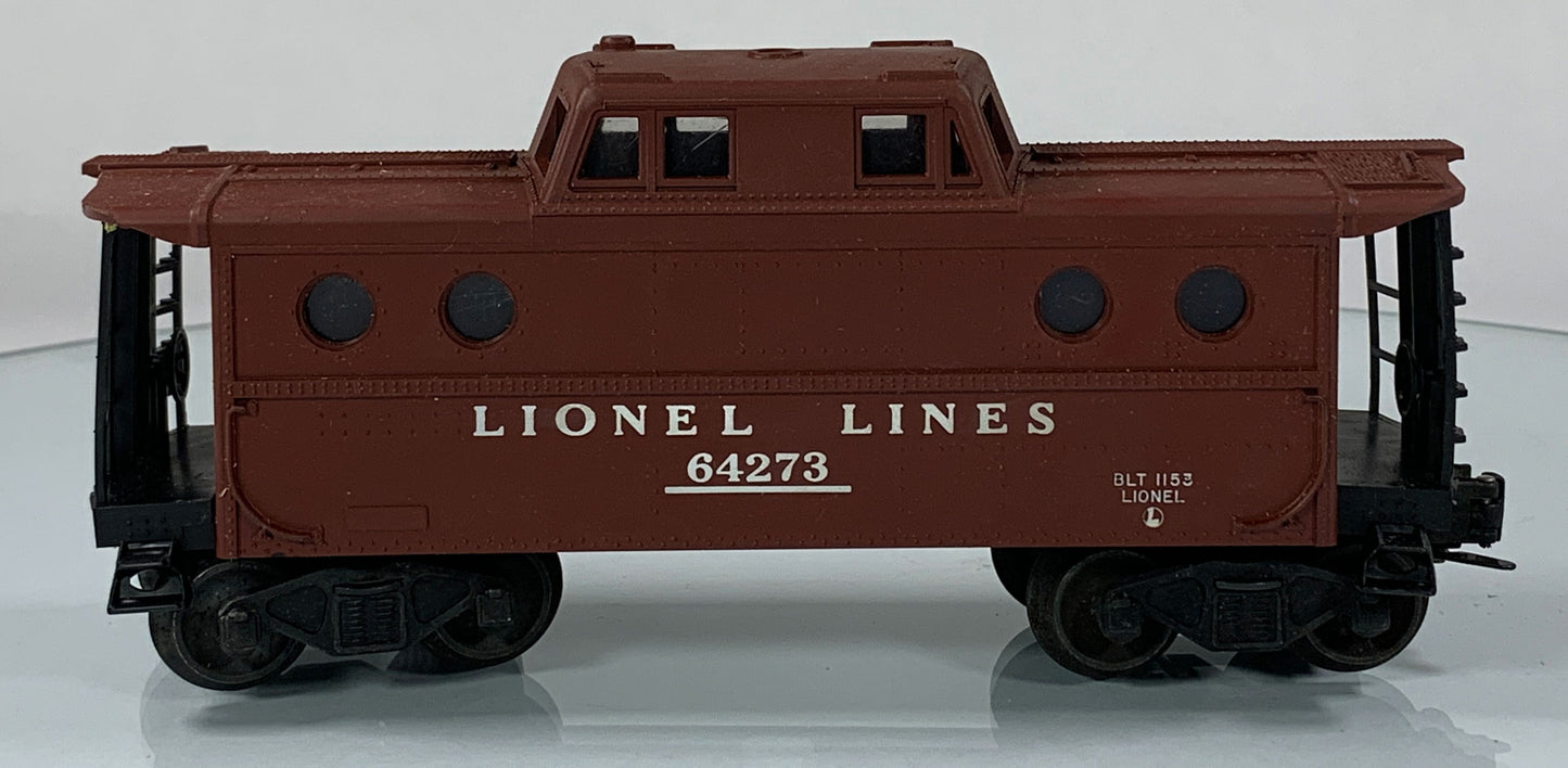 LIONEL • O GAUGE • 1956-1960 Postwar 6427-1 Illuminated Caboose • Original Box • EXCELLENT COND