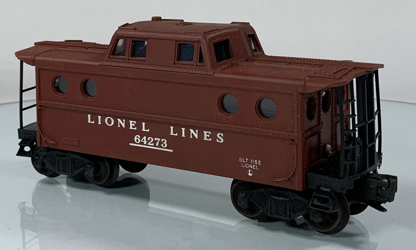 LIONEL • O GAUGE • 1956-1960 Postwar 6427-1 Illuminated Caboose • Original Box • EXCELLENT COND