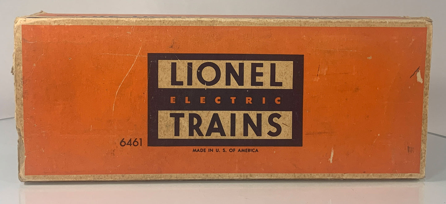 LIONEL • O GAUGE • 1949-1950 Postwar 6461 Transformer Car • Original Box • VERY GOOD COND