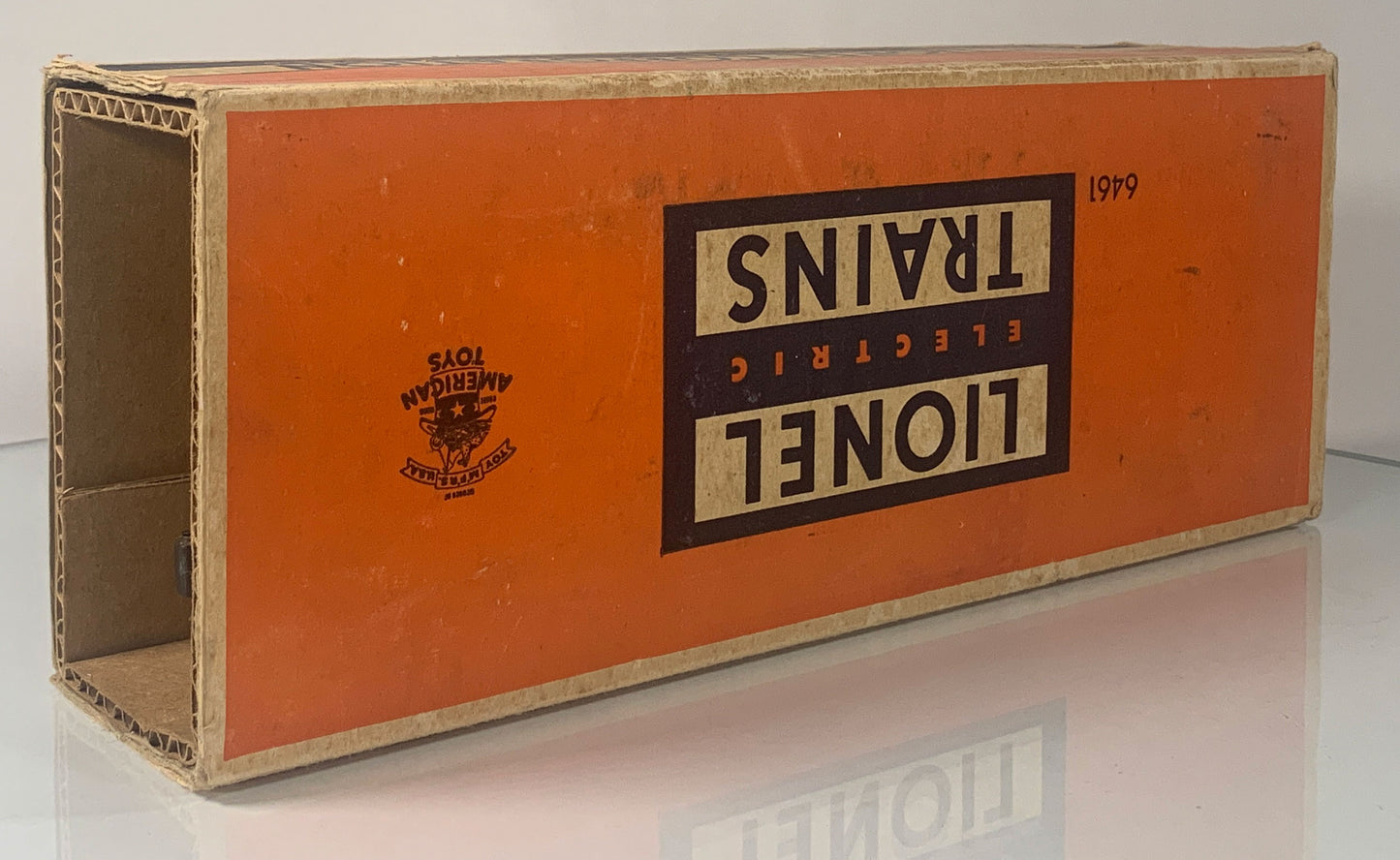 LIONEL • O GAUGE • 1949-1950 Postwar 6461 Transformer Car • Original Box • VERY GOOD COND