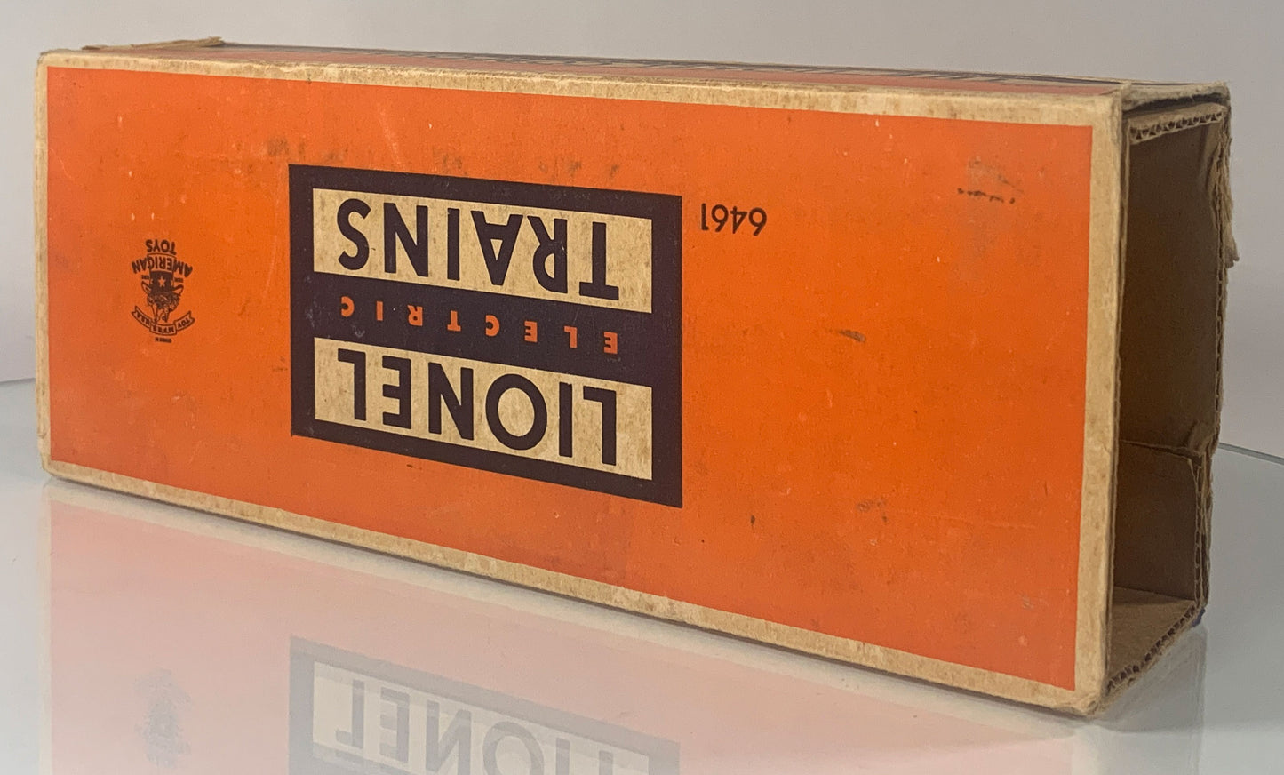LIONEL • O GAUGE • 1949-1950 Postwar 6461 Transformer Car • Original Box • VERY GOOD COND