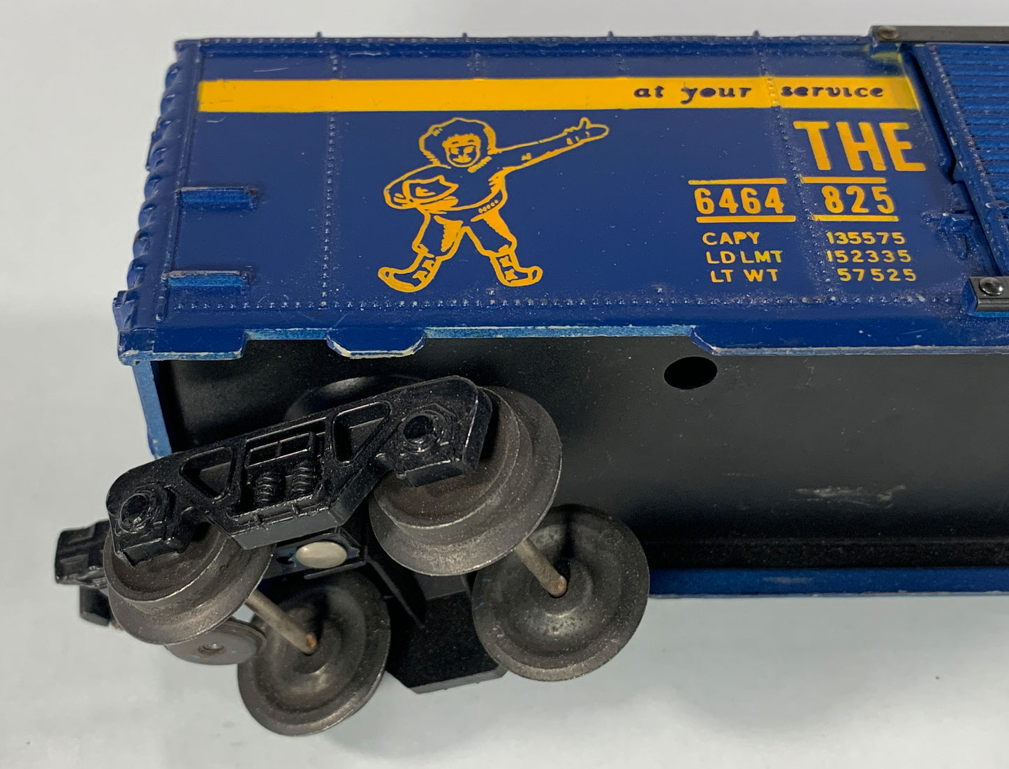 LIONEL • O GAUGE • 1959-1960 Postwar 6464-825 Alaska Railroad Boxcar • Loose • VG COND
