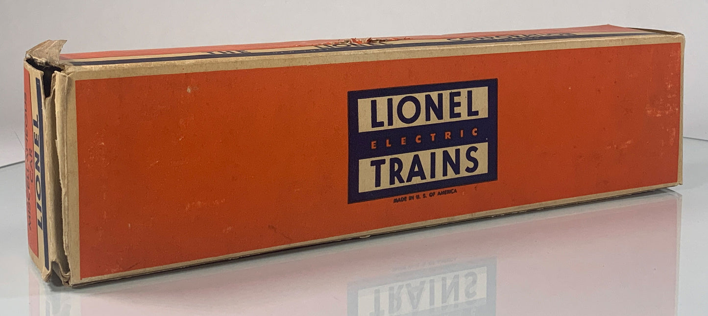 LIONEL • O GAUGE • 1956 Postwar 6467 (Miscellaneous) Bulkhead Car • Original Box • VERY GOOD COND